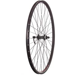 Výplet 559/26" přední,ráfek dvoustěnný černý disk,náboj SH RU centerlock