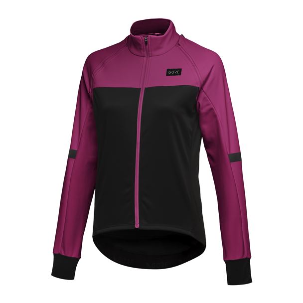 GORE Phantom Wmn Jacket black/process purple L/42