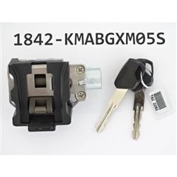 Lock Battery Lock-Set w/Abus Lock Steel Seat&Plastic Cover&Roller Design for Hardtail Model