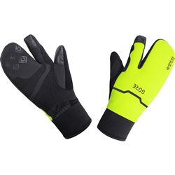 GORE GTX I Thermo Split Gloves black/neon yellow 8