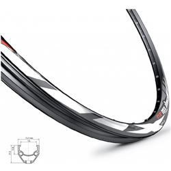 Ráfek MACH MTB 26" MX Disc/32/1nýt černý