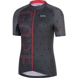 GORE C3 Women Brand Jersey-terra grey/hibiscus pink-38