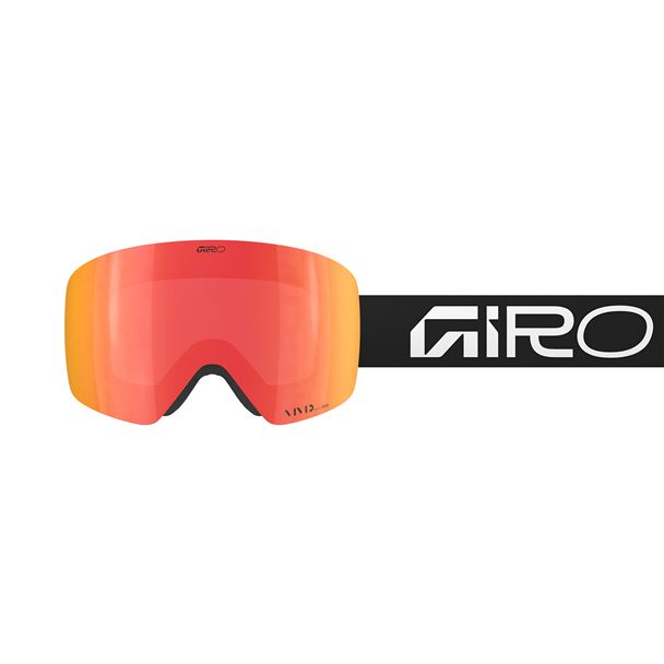 GIRO Contour Black/White Wordmark-Vivid Ember/Vivid Infrared (2skla)