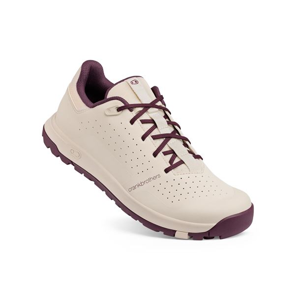 CRANKBROTHERS Stamp Trail Lace White Swan/Purple 38