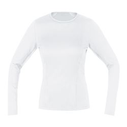 GORE M Women Base Layer Long Sleeve Shirt-white-38