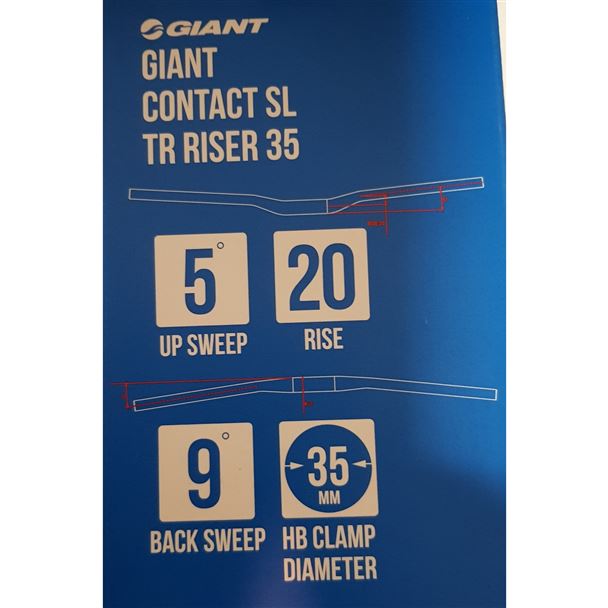 GIANT Contact SL TR Riser 35mm Diameter 760mm