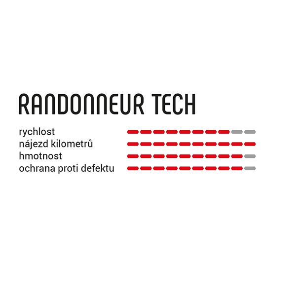 VITTORIA Randonneur Tech 42-622 rigid full black refl G2.0
