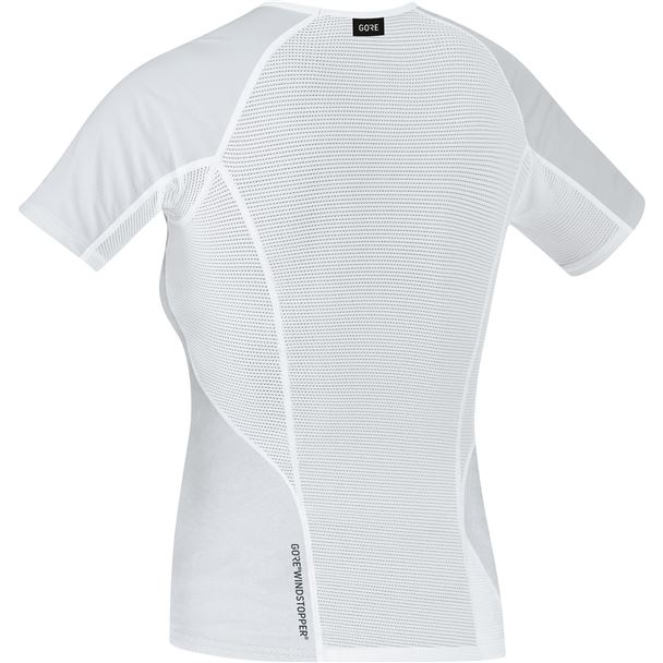 GORE M Women WS Base Layer Shirt-light grey/white-42