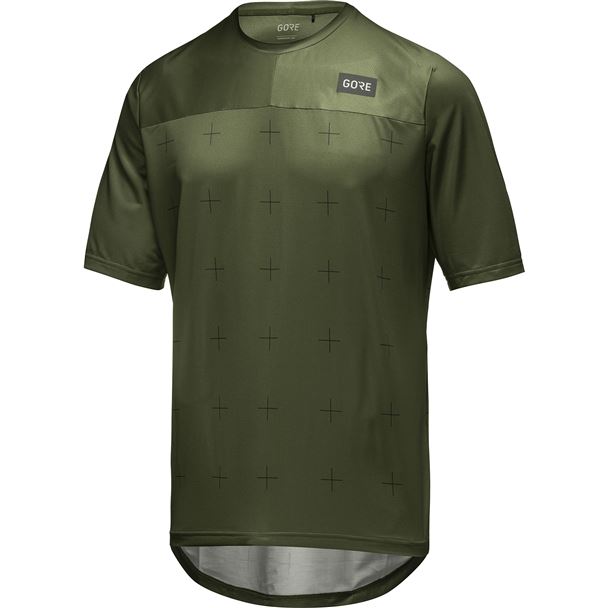 GORE TrailKPR Daily Shirt Mens utility green XXL