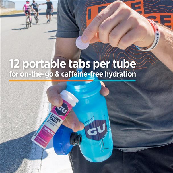 GU Hydration Drink Tabs 54 g Strawberry Lemonade 1 tuba (balení 8ks)