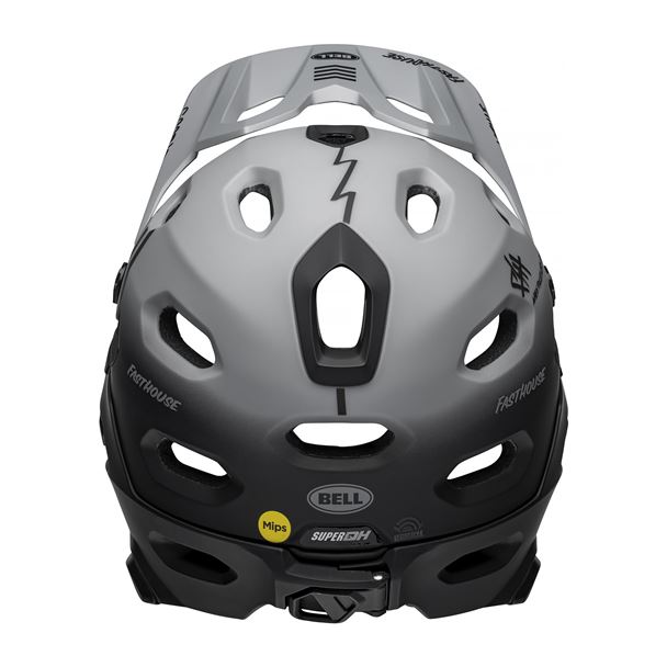 BELL Super DH Spherical Mat Gray/Black Fasthouse M