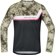 GORE Power Trail Jersey long-camouflage/black-M GORE Power Trail Jersey long-camouflage/black-M