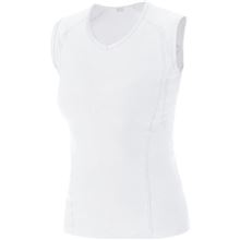 GORE M Women Base Layer Sleeveless Shirt-white-38