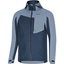 GORE C5 GTX Infinium Hybrid Hooded Jacket-deep water blue-L GORE C5 GTX Infinium Hybrid Hooded Jacket-deep water blue-L