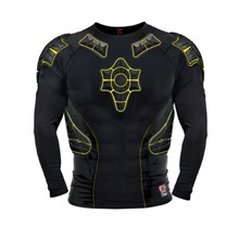 G-Form PRO-X LS Compression Shirt-black/yellow-black Therm-XL G-Form PRO-X LS Compression Shirt-black/yellow-black Therm-XL
