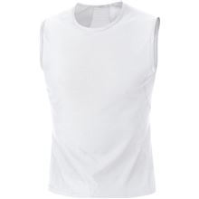 GORE M Base Layer Sleeveless Shirt-white-S