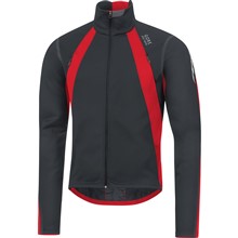 GORE Oxygen WS Jacket-black/red-L GORE Oxygen WS Jacket-black/red-L