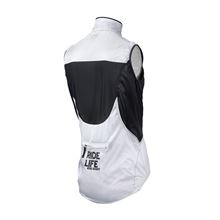 GIANT Superlight Wind Vest white/black S GIANT Superlight Wind Vest white/black S