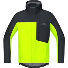 GORE C3 GTX Paclite Hooded Jacket-neon yellow/black-M