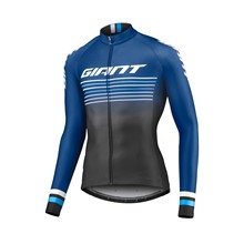 GIANT Race Day Mid-Thermal L/S Jersey-black/navy-L GIANT Race Day Mid-Thermal L/S Jersey-black/navy-L
