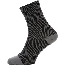 GORE C3 Optiline Mid Socks-graphite grey/black-44/46 GORE C3 Optiline Mid Socks-graphite grey/black-44/46