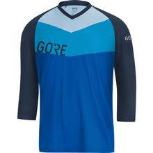 GORE C5 All Mountain 3/4 Jersey-dynamic cyan/marine blue-M