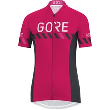 GORE C3 Women Brand Jersey-jazzy pink/black-38 GORE C3 Women Brand Jersey-jazzy pink/black-38