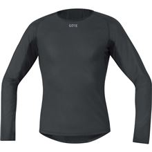 GORE M WS Base Layer Long Sleeve Shirt-black-XL