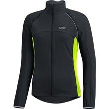 GORE C3 Women WS Phantom Zip-Off Jacket-black/neon yellow-36 GORE C3 Women WS Phantom Zip-Off Jacket-black/neon yellow-36