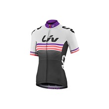 LIV Race Day SS Jersey-white/black-S LIV Race Day SS Jersey-white/black-S
