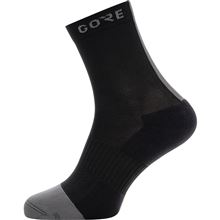 GORE M Mid Socks-black/graphite grey-38/40