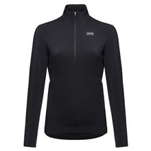 GORE TrailKPR Hybrid 1/2-Zip Womens black XS/36