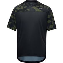 GORE TrailKPR Daily Shirt Mens black/utility green L