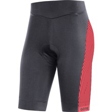 GORE C3 Women Optiline Short Tights+-black/hibiscus pink-36 GORE C3 Women Optiline Short Tights+-black/hibiscus pink-36