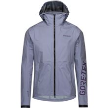 GORE LUPRA GORE-TEX Hooded Logo Jacket Mens amethyst grey/purple indigo L