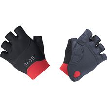GORE C5 Short Finger Vent Gloves-black/hibiscus pink-6