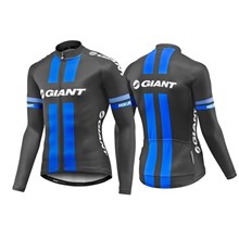 GIANT Race Day Standard LS Jersey-black/blue-M GIANT Race Day Standard LS Jersey-black/blue-M