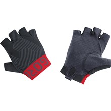 GORE C7 Short Finger Pro Gloves-black/red-10 GORE C7 Short Finger Pro Gloves-black/red-10