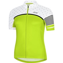 GORE C7 Women CC Jersey-citrus green/white-40 GORE C7 Women CC Jersey-citrus green/white-40