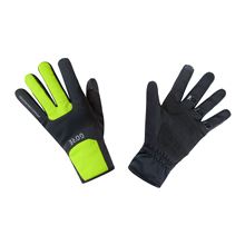 GORE M WINDSTOPPER® Thermo Gloves black / neon yellow 9