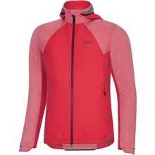 GORE C5 Women GTX Infinium Hybrid Hooded Jacket-hibiscus pink-40 GORE C5 Women GTX Infinium Hybrid Hooded Jacket-hibiscus pink-40