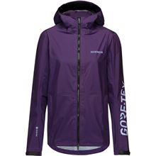 GORE LUPRA GORE-TEX Hooded Logo Jacket Womens purple indigo/amethyst grey S