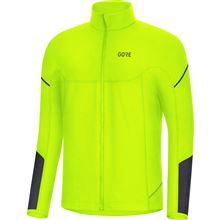 GORE M Thermo Long Sleeve Zip Shirt-neon yellow/black-XL
