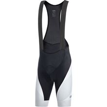 GORE C3 Line Brand Bib Shorts+-black/white-L GORE C3 Line Brand Bib Shorts+-black/white-L
