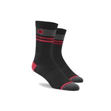 CRANKBROTHERS Icon MTB Sock-black/red/grey S/M