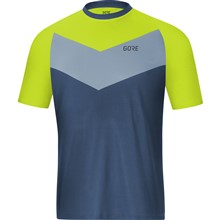 GORE C5 Trail Short Sleeve Jersey-deep water blue/citrus green-XL GORE C5 Trail Short Sleeve Jersey-deep water blue/citrus green-XL