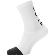 GORE M Mid Brand Socks-white/black-44/46
