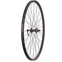 Výplet 559/26" přední,ráfek dvoustěnný černý disk,náboj SH RU centerlock