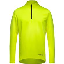 GORE Everyday Mid 1/4 Zip Mens neon yellow M