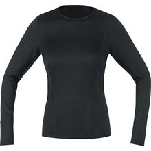 GORE M Women Base Layer Long Sleeve Shirt-black-36 GORE M Women Base Layer Long Sleeve Shirt-black-36